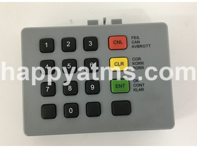 NCR Front Service I/F Keyboard USB PN: 009-0023185, 90023185, 0090023185 PN: 009-0023185, 90023185, 0090023185