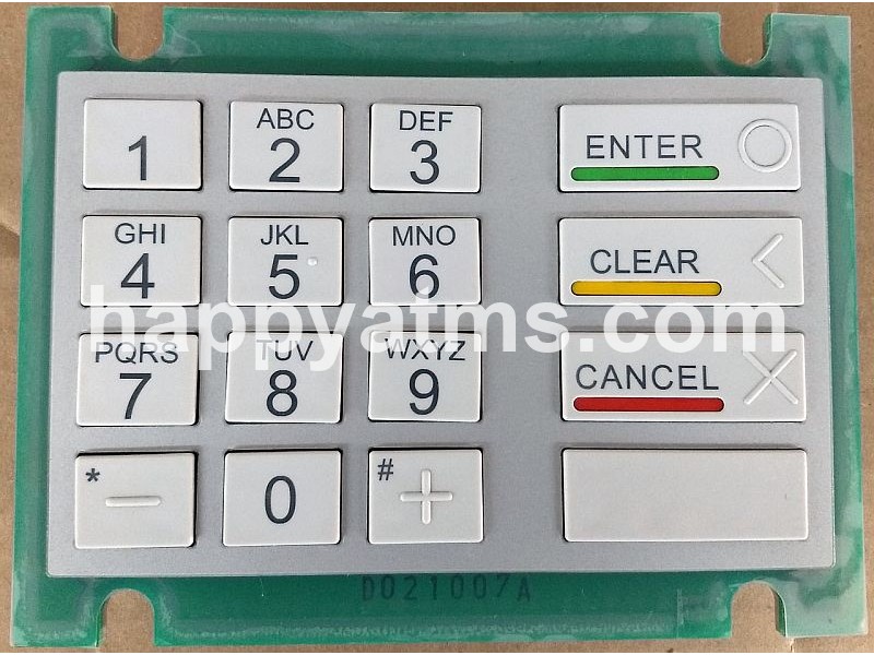 Wincor Nixdorf Keyboard V5 EPP USA Reverse -PC PN: 01750105711, 1750105711 Keyboards image