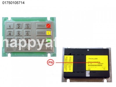 Wincor Nixdorf Keyboard V5 EPP ITA CES PN: 01750105714, 1750105714