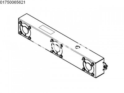 Wincor Nixdorf fan box 12.1 inch dvi assy. PN: 01750065621, 1750065621 Cabinetry / Fascia image
