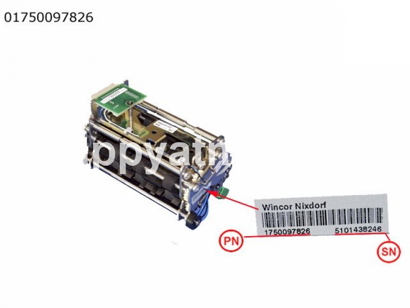 Wincor Nixdorf MICR 2 CCDM dummy PN: 01750097826, 1750097826 Dispensers image