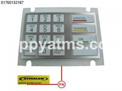 Wincor Nixdorf Keyboard V5 EPP USA Wells Farg PN: 1750132167, 1750132167