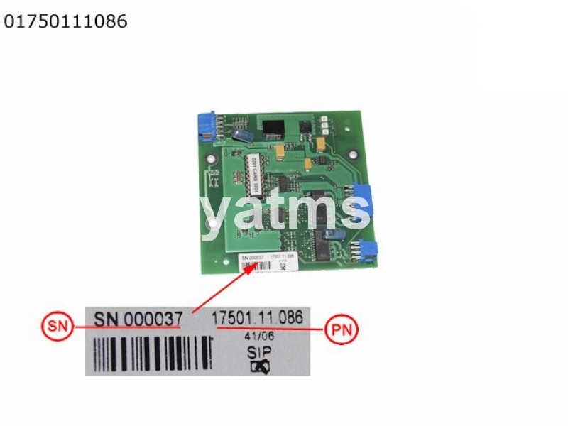 Wincor Nixdorf MB_CONTROLLER_DEPOSIT_BOX assembly SEAC PN: 01750111086, 1750111086 Dispensers image