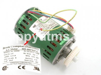 NCR Drive Motor 110V PN: 009-0007847, 90007847, 0090007847