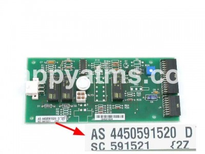 NCR ALARM TERM. PANEL BASIC WITH STATUS PN: 445-0591520, 4450591520