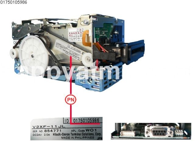 Wincor Nixdorf Card reader V2X Standardversion PN: 01750105986