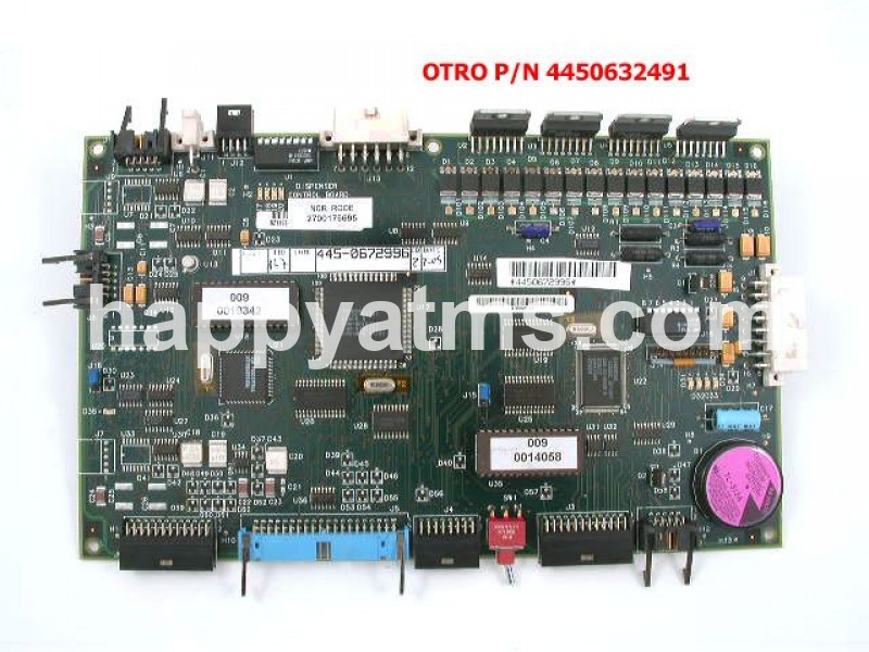NCR Dispenser Control Board PN: 445-0646216, 4450646216 Dispensers image