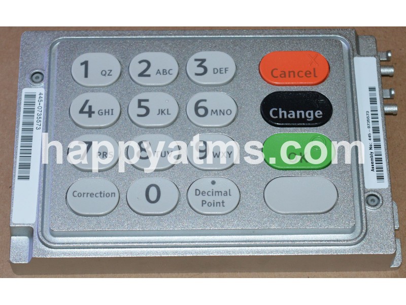 NCR UEPP ENGLISH POLY PCI KEYBOARD PN: 445-0735573, 4450735573 Keyboards image