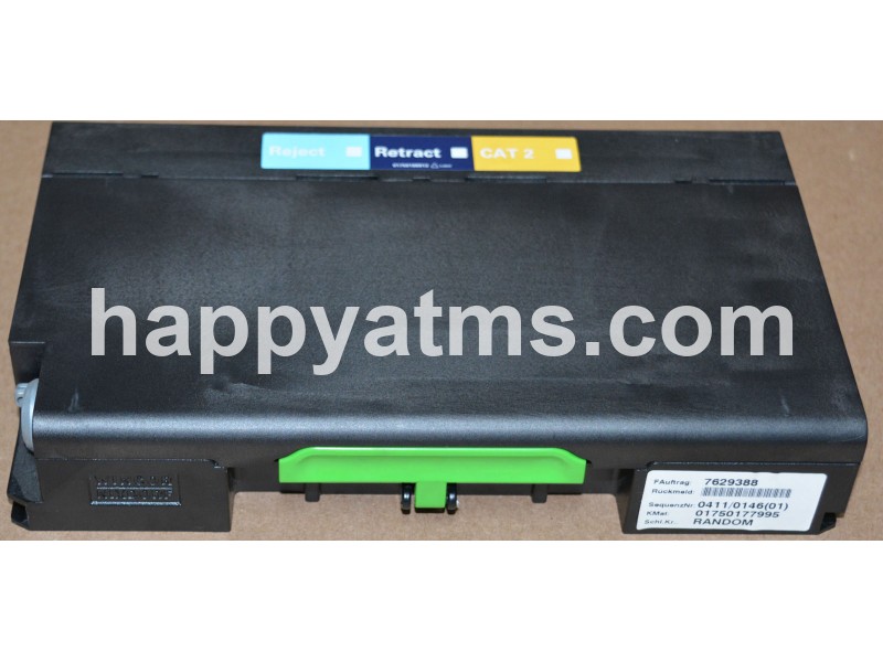 Wincor Nixdorf ATM CINEO CASSETTE CAT 2 LOCK PN: 01750207552, 1750207552 Cassettes image