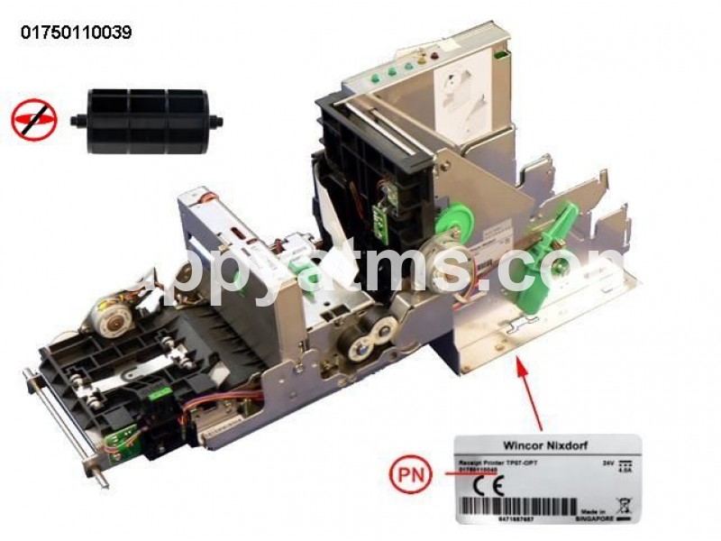 Wincor Nixdorf receipt printer TP07 PN: 01750110039, 1750110039 Printers image