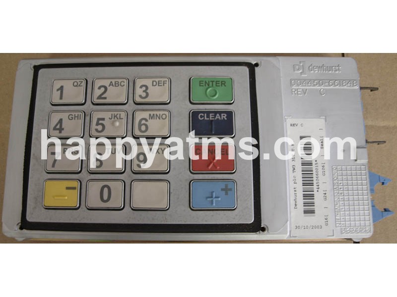 NCR EPP KEYBOARD US STANDARD POLY CAPS PN: 445-0660015, 4450660015 Keyboards image