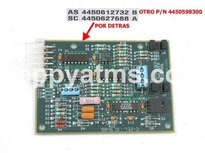 NCR Motorized Shutter Control Board PN: 445-0721876, 4450721876