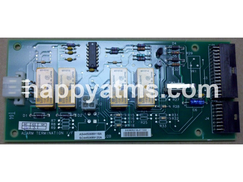 NCR NCR ALARM STATUS ENHANCED WITH PN: 445-0689118, 4450689118 Security image