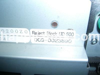 NCR BNA REJECT BLOCK UD-600 PN: 009-0023890, 90023890, 0090023890 Deposit Modules image
