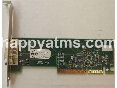 Diebold AGP DVI VIDEO CARD PN: 39-015196-000B, 39015196000B