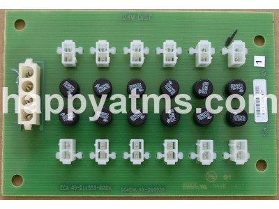 Diebold OPTEVA 24V DIST CCA PN: 49-211393-000A, 49211393000A