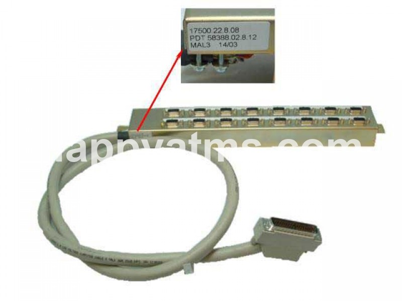 Wincor Nixdorf V.24 distributor 16 fold Assembly PN: 01750022808, 1750022808 Power Supplies image