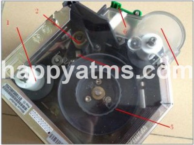 AS NEW Wincor Nixdorf CCDM YELLOW ROLLER (SPARE PART 2) 1750108278 Wincor Nixdorf Escrow 2 CCDM image