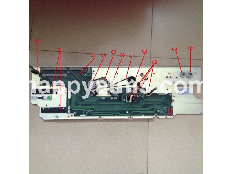 AS NEW Wincor Nixdorf CCDM 01750108714 / 01750079819 BLACK GEAR (SPARE PART 8) 1750108714 / 1750079819 Wincor Nixdorf CCDM Chassis image