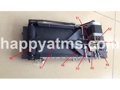 AS NEW Wincor Nixdorf CCDM 01750108714 / 01750079819 ROLLER SHAFT (SPARE PART 46) 1750108714 / 1750079819 Wincor Nixdorf CCDM Chassis image