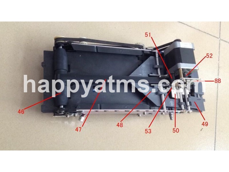 AS NEW Wincor Nixdorf CCDM 01750108714 / 01750079819 ROLLER (SPARE PART 51) 1750108714 / 1750079819 Wincor Nixdorf CCDM Chassis image