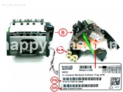 Wincor Nixdorf In-/Output Module Collect Tray ATS PN: 01750151960, 1750151960