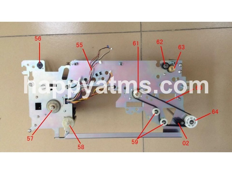AS NEW Wincor Nixdorf CCDM 01750108714 / 01750079819 GEAR (SPARE PART 56) 1750108714 / 1750079819 Wincor Nixdorf CCDM Chassis image
