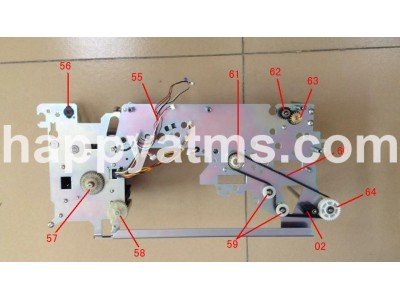 AS NEW Wincor Nixdorf CCDM 01750108714 / 01750079819 GEAR (SPARE PART 57) 1750108714 / 1750079819 Wincor Nixdorf CCDM Chassis image