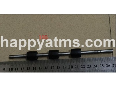 AS NEW Wincor Nixdorf CCDM 01750108714 / 01750079819 ROLLER SHAFT (SPARE PART 105) 1750108714 / 1750079819 Wincor Nixdorf CCDM Chassis image