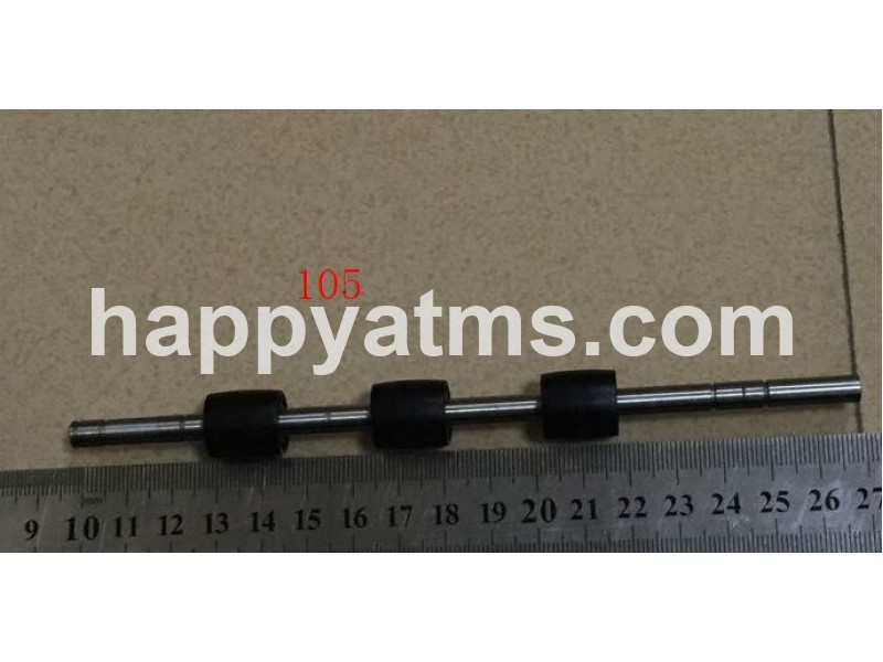AS NEW Wincor Nixdorf CCDM 01750108714 / 01750079819 ROLLER SHAFT (SPARE PART 105) 1750108714 / 1750079819 Wincor Nixdorf CCDM Chassis image