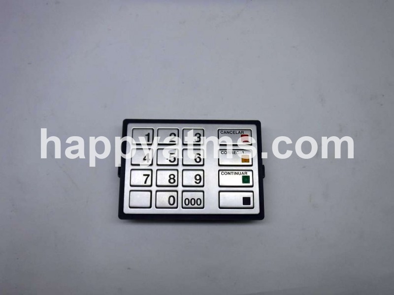 Diebold EPP7(BSC),LGE,ST STL,HTR,SPA(MX),NUM,000 PN: 49-249440-755B, 49249440755B Keyboards image