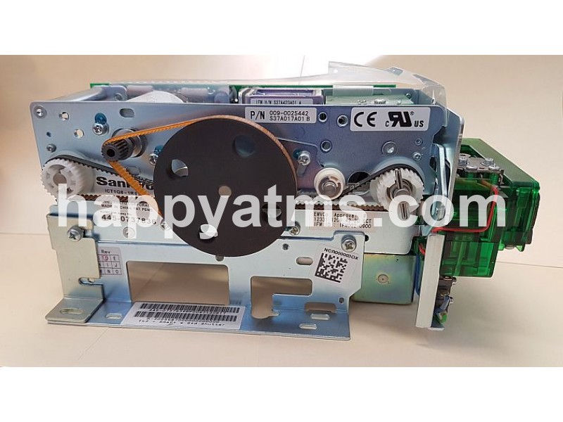 NCR SMART CARD READER TRACK 2 STANDARD SHUTTER PN: 445-0737836, 4450737836 Card Readers image