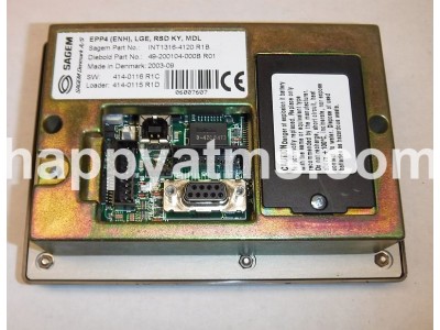 Diebold EPP4 ENH, LGE, RSD KY, MDL KEYBOARD PN: 49-200104-000B, 49200104000B Keyboards image