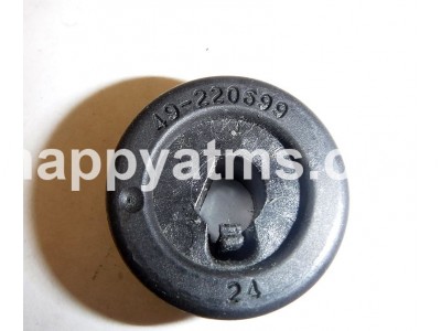 NEW Diebold PULLEY,TMG BELT,M 03.00P,024GRV,W/ FLANGE PN: 49-220699-000A, 49220699000A