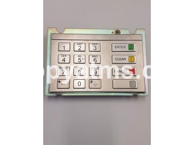 Wincor Nixdorf KEYBOARD V6 EPP USA REV 3 CES PN: 01750159533, 1750159533