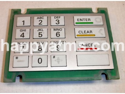 Wincor Nixdorf Keyboard V5 EPP USA Reverse -PC PN: 01750073959, 1750073959