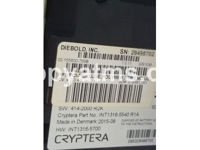 Diebold EPP7, PCI-Plus, LGE, POLY, HTR, ENG(US) + Keypad PN: 00-155800-769B, 155800769B, 00155800769B Keyboards image