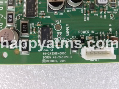 Diebold CCA, CI PN: 49-243518-000C, 49243518000C Dispensers image