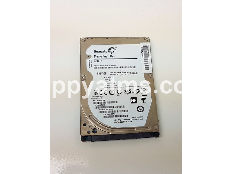 Seagate Momentus Thin ST320LT012 320 GB 2.5" Hard Drive SATA/300-5400 rpm-8 MB Buffer PN: ST320LT012 PC Core image