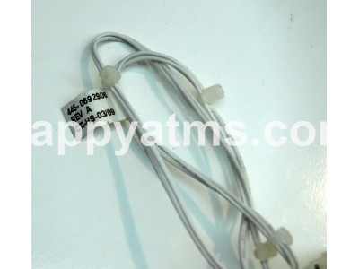 NCR HARNESS SMALL WHITE ALARM P1 TO MAS HAMILTON PN: 445-0692906, 4450692906 Cables image