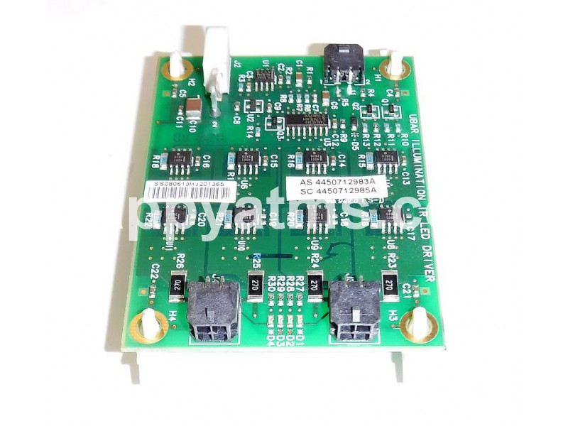 NCR UBAR ILLUMINATION IR LED DRIVER PCB PN: 445-0712983, 4450712983 Cabinetry / Fascia image
