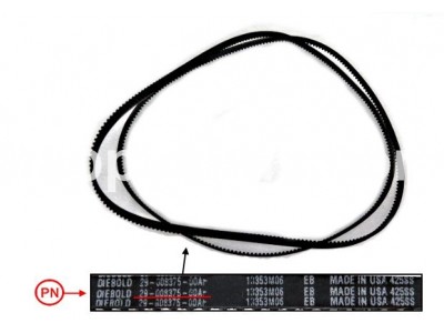 NEW BELT, TMG, M PN: 2900837500AH FOR AFD TRANSPORT PN: 49-242431-000A ON ATM MODEL 5500