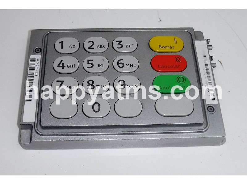 NCR EPP-U PCI USB SPANISH ASSY PN: 445-0717118, 4450717118 Keyboards image