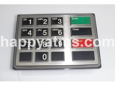 Diebold EPP4 (univ2) LGE, RSD KY, Polymer PN: 49-211457-000A, 49211457000A Keyboards image