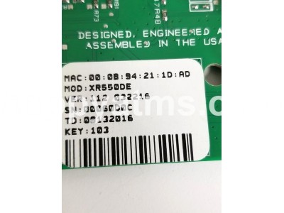 NCR SECURITY CONTROL BOARD, PC-0121-R8 PN: XR550DE Security image