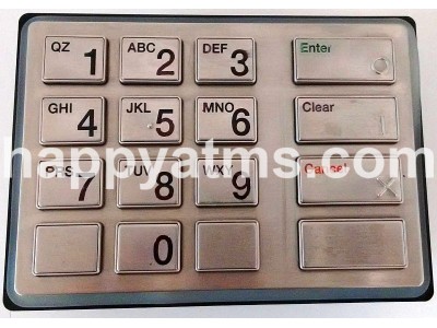 Diebold EPP4(UNIV)LGE, RSD KY, ENG(US), QZ1, EMB 0,<,X PN: 00-104522-000A, 104522000A, 00104522000A