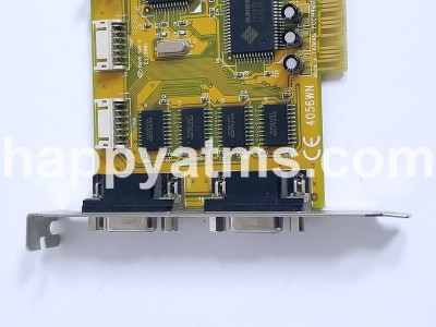 Wincor Nixdorf 4x Port RS 232 Rs232 PCI Com Board 4056WN PN: 01750063266, 1750063266 Other Parts image