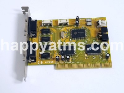 Wincor Nixdorf 4x Port RS 232 Rs232 PCI Com Board 4056WN PN: 01750063266, 1750063266