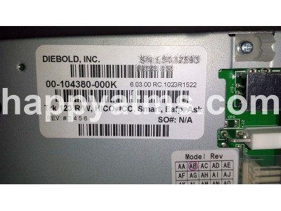 Diebold TRK 123 R/W, HICO, ICC, SMART, Eafp, ASK PN: 00-104380-000K, 104380000K, 00104380000K Card Readers image