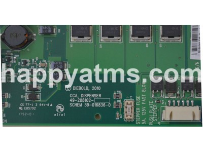 Diebold CCA DISPENSER CONTROLLER PN: 49-208102-002M, 49208102002M Dispensers image